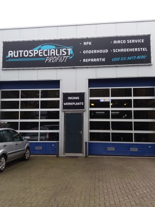 voorzijde pand autospecialist profijt